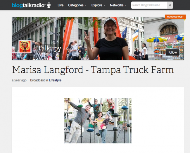 Marisa Langford Truck Farm Tampa