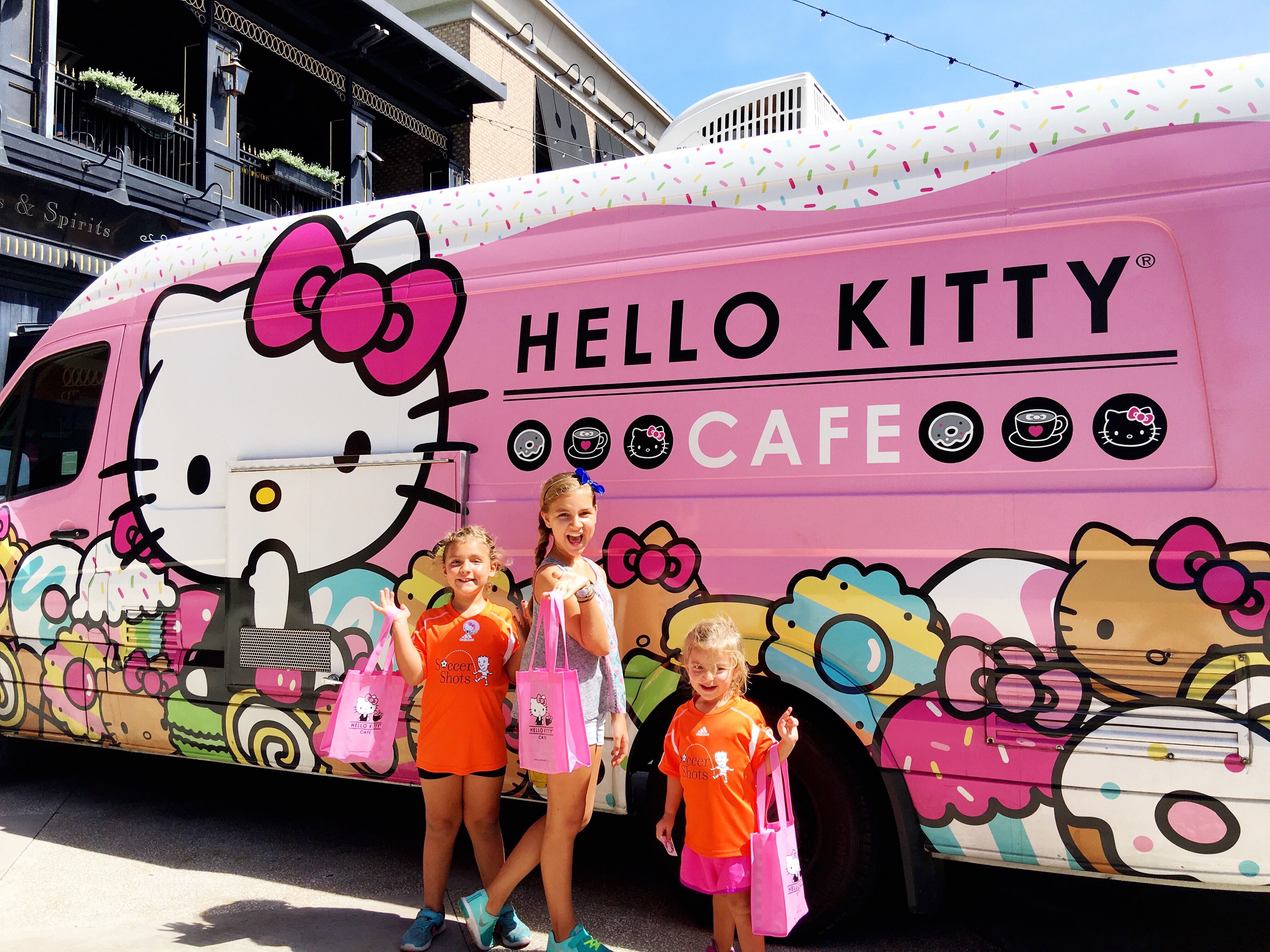 The first permanent Hello Kitty Grand Cafe Sanrio in the U.S.