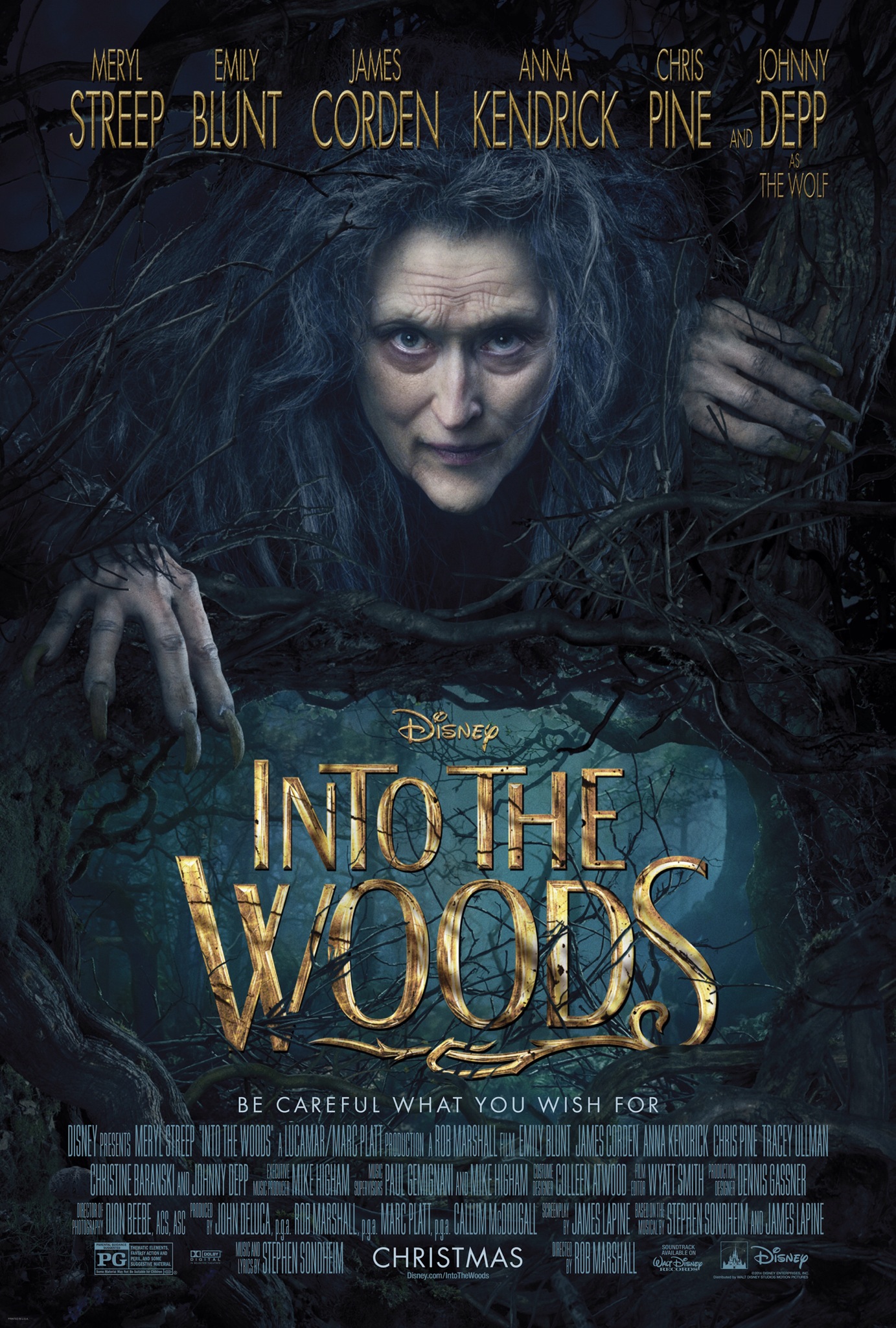 Into the Woods In Theaters Christmas Day