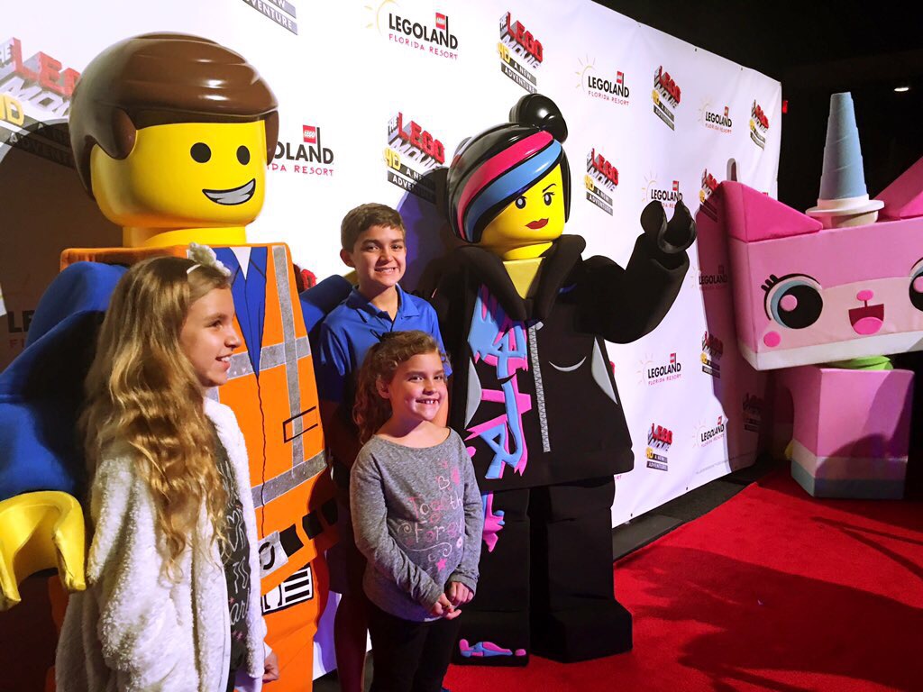 LEGOLAND Florida: World Premiere of The LEGO® Movie™ 4D A New Adventure