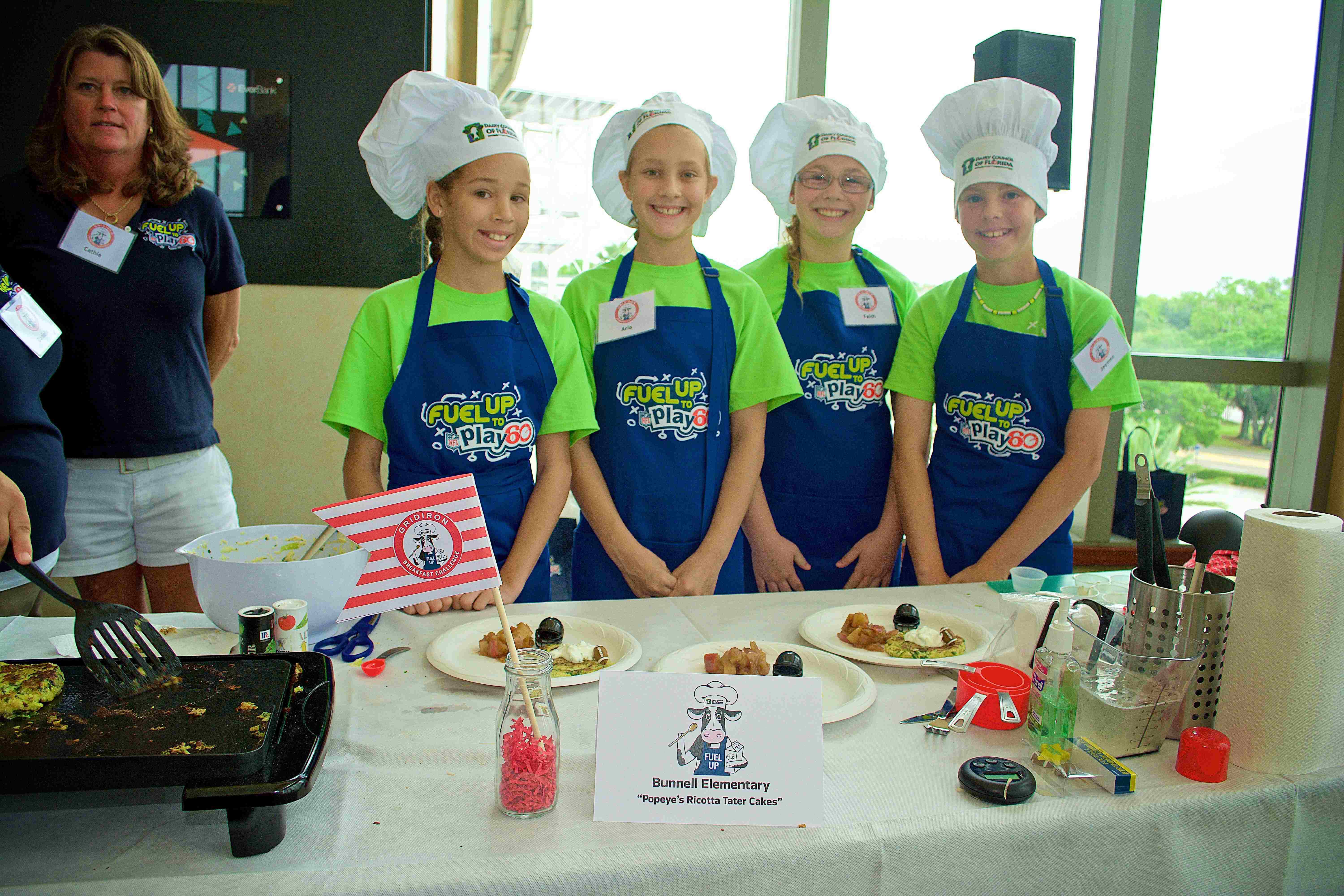 3rd annual Gridiron Kids Cooking Challenge