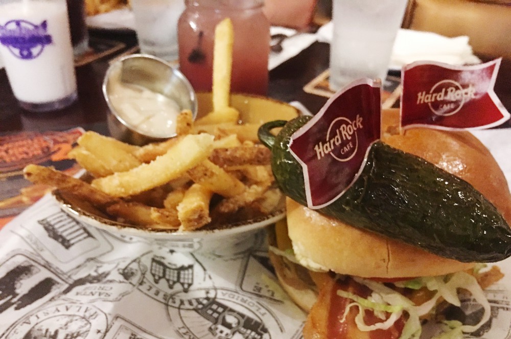 A Father’s Day Date: Hard Rock Cafe and the World Burger Tour