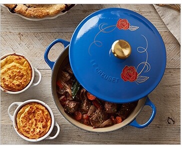 Williams Sonoma + Le Creuset + Disney’s Beauty and the Beast Collaboration #BeOurGuest || Tampa Mama 