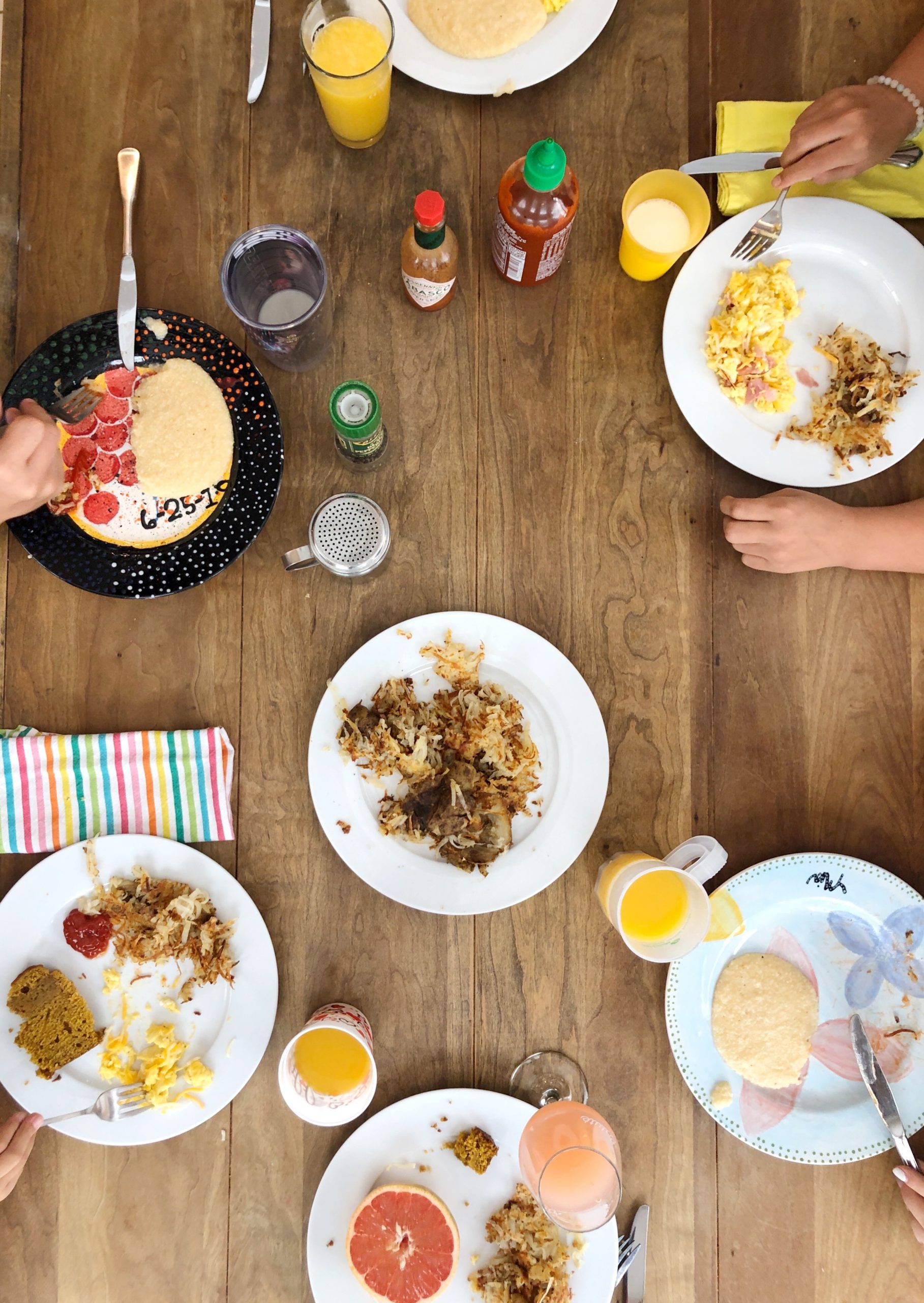 Family Dinners At The Table