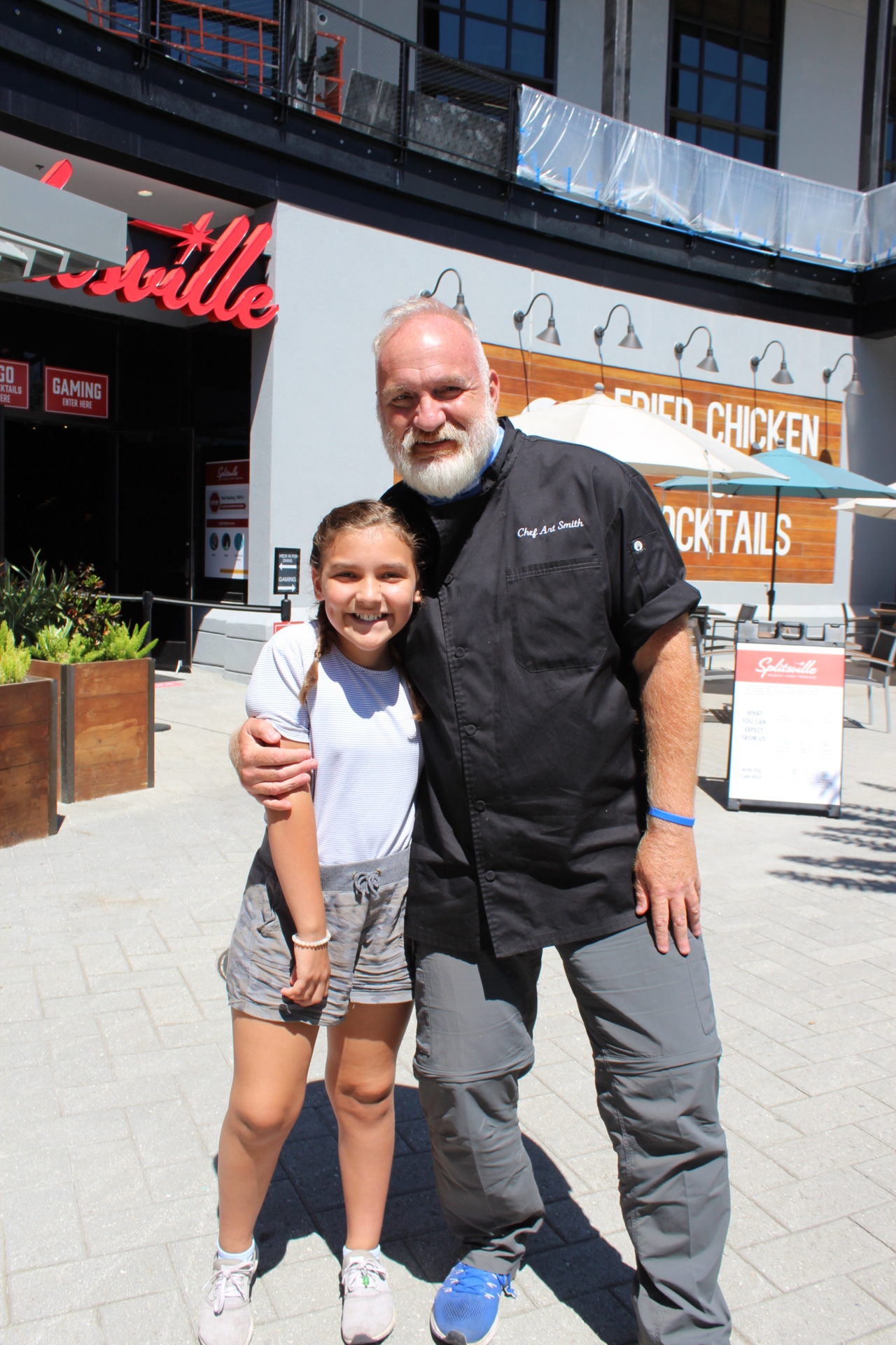 Chef Art Smith with Shelby Langford